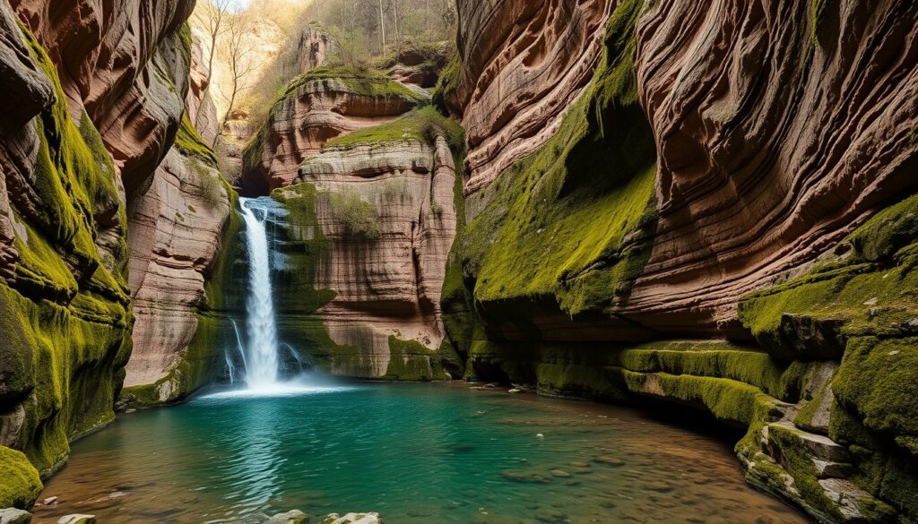 Starved Rock Saint Louis Canyon Trail - Starved Rock Saint Louis Canyon Trail Chicago Scenic Photography