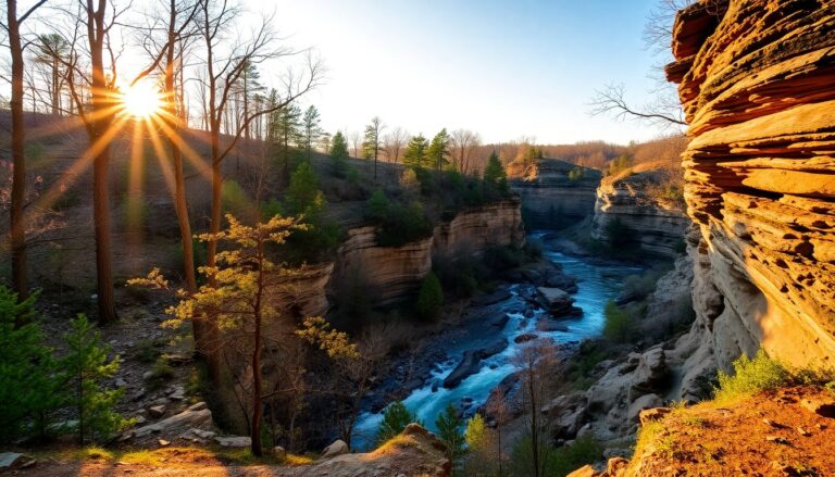Matthiessen Dells Canyon Trail: LaSalle, IL